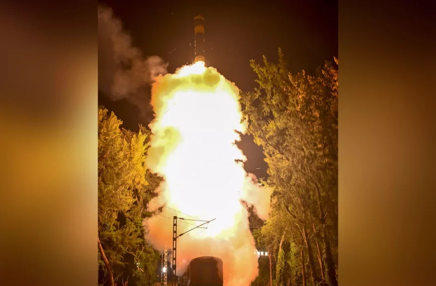 India Test-Fires Agni-Prime Missile from Rail-Based&hellip;