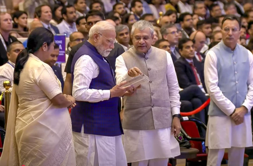 PM Modi Receives First Made-in-India Chip&hellip;