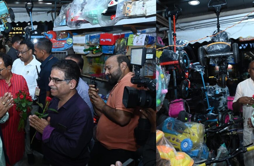 Chief Minister Sai visits the market&hellip;