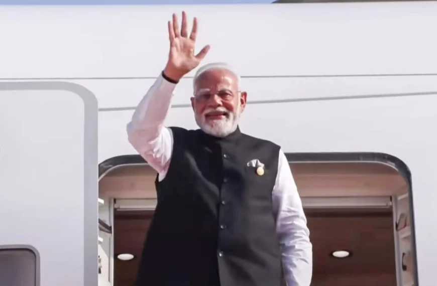 PM Modi Departs For Home After&hellip;