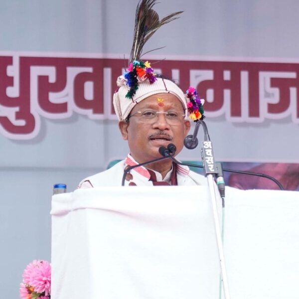 CM Vishnu Deo Sai attends Nuakhai Milan of Dhurwa&hellip;