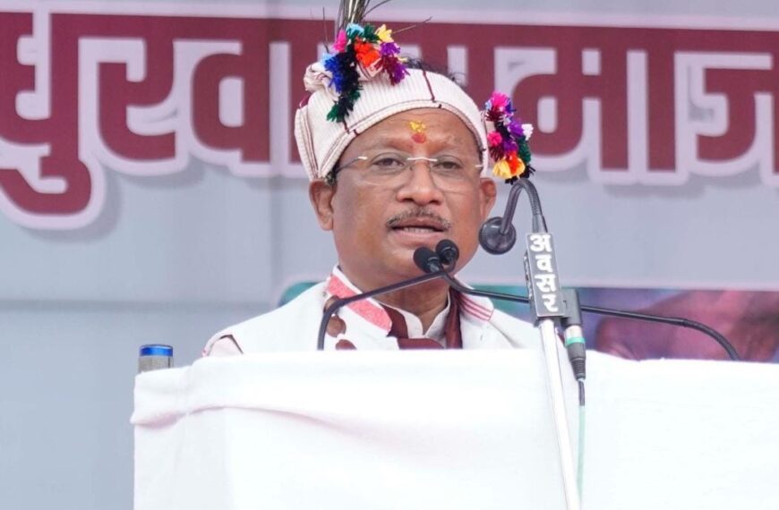 CM Vishnu Deo Sai attends Nuakhai&hellip;