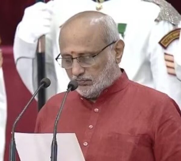 CP Radhakrishnan takes oath as Vice President, Jagdeep Dhankhar…
