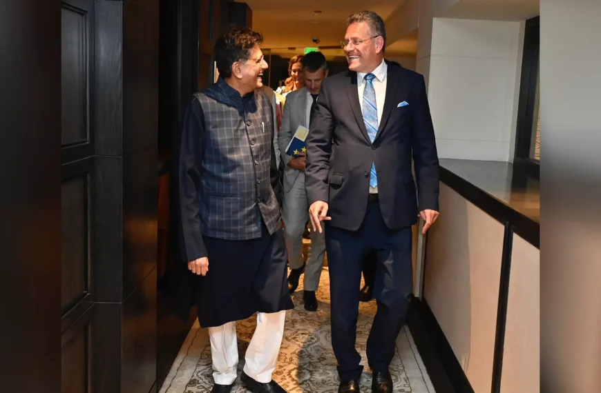 India, EU Reaffirm Commitment to Early&hellip;
