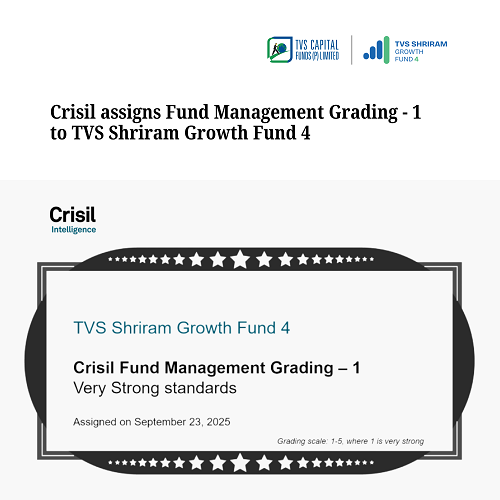 TVS Shriram Growth Fund 4 Earns CRISIL Fund Management…