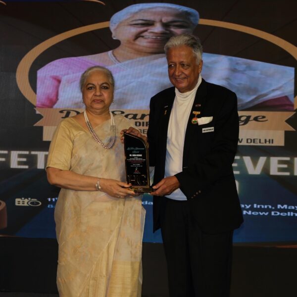 Dr. Sara George Muthoot Receives Lifetime Achievement Award