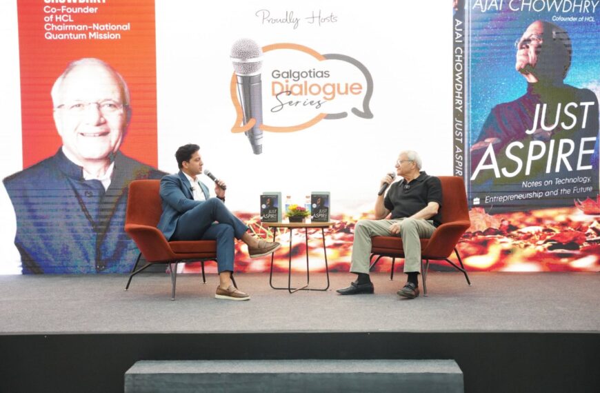 Galgotias University Hosts Shri Ajai Chowdhry under Dialogue Series to Inspire Innovation and Leadership