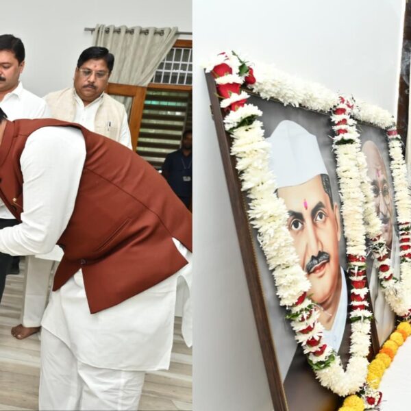 Chief Minister Sai pays tribute to Father of the&hellip;