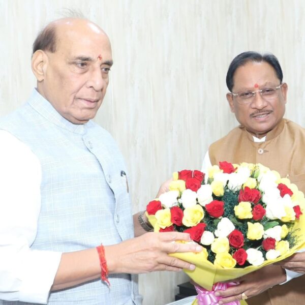 Chhattisgarh Chief Minister Vishnu Deo Sai pays courtesy call…