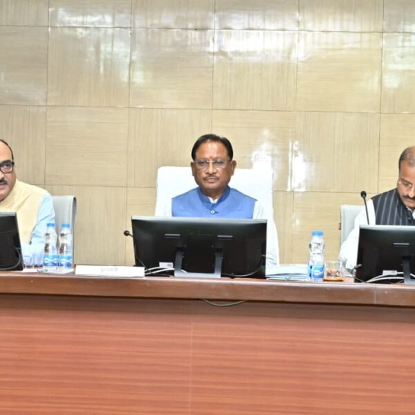 Chief Minister Vishnu Deo Sai displays sternness at the&hellip;