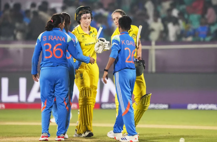 India Chase 339 To Stun Australia In Women’s World Cup Semis