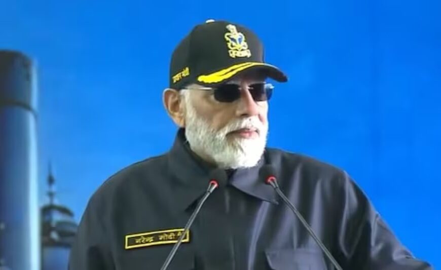 “The mere mention of INS Vikrant put the whole of Pakistan to sleep,” PM Modi celebrated Diwali with the Navy on the high seas.