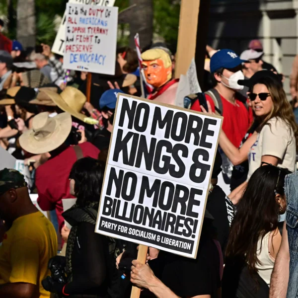 No Kings Protests Against Trump Bring Street Party Vibe&hellip;