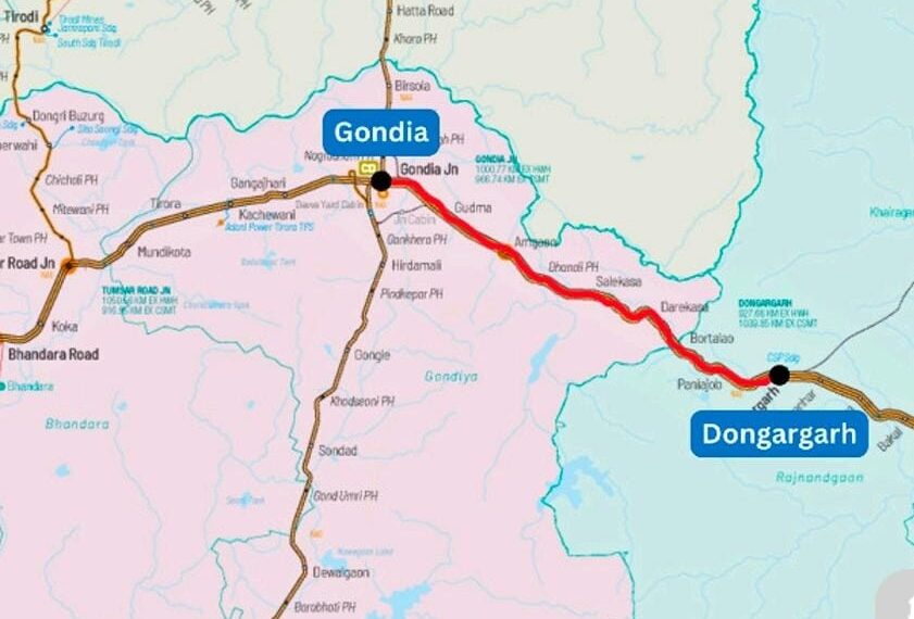 The fourth railway line from Gondia-Dongargarh&hellip;
