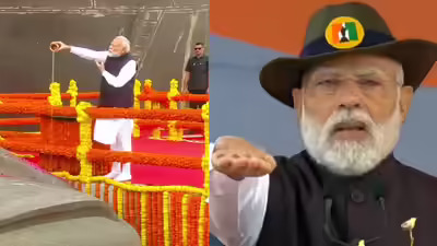 Rashtriya Ekta Diwas : PM Modi pays tributes to Sardar Patel at Statue of Unity in Gujarat