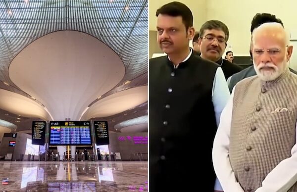 PM Modi inaugurates phase one of Navi Mumbai International…