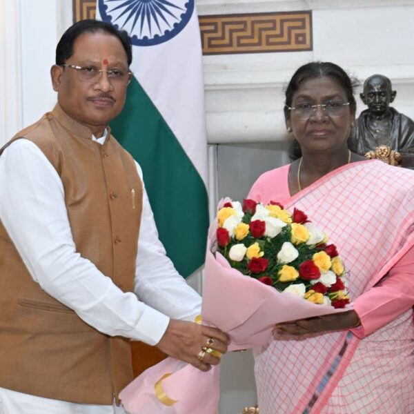 Chief Minister Vishnu Deo Sai pays a courtesy call…