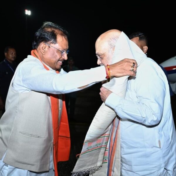 Union Home Minister Amit Shah accorded warm welcome by&hellip;