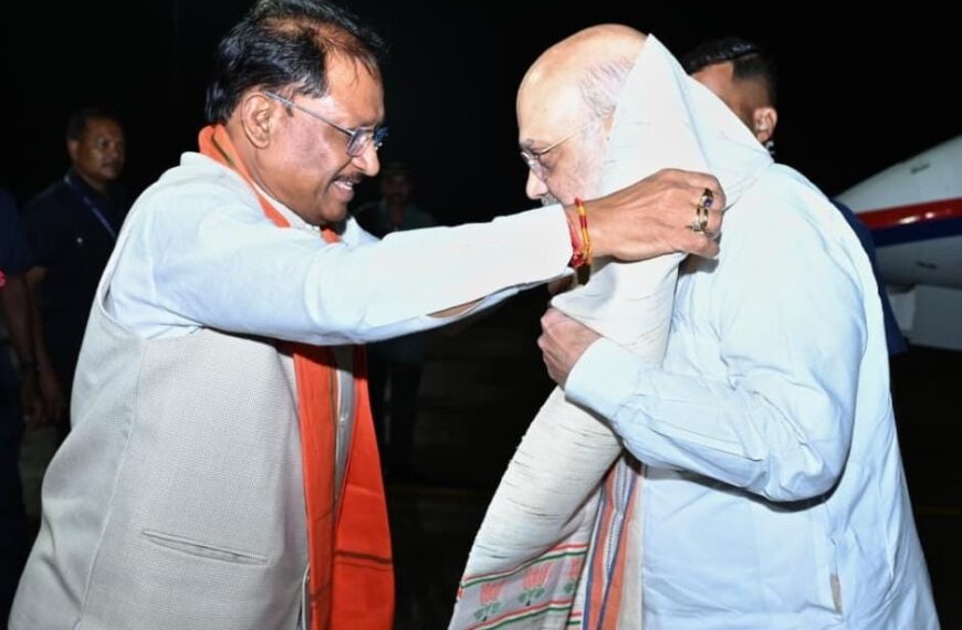 Union Home Minister Amit Shah accorded&hellip;