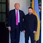 Trump, Zelenskyy Meet as US…