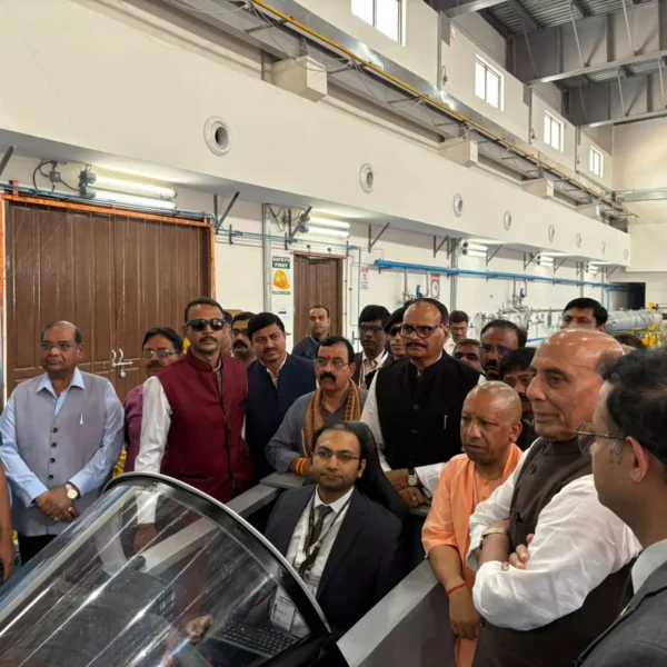 Rajnath, Yogi Flag off First Batch of UP-Made BrahMos…