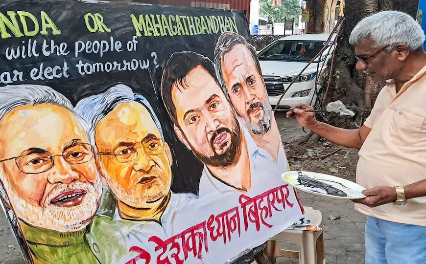 NDA takes early lead in Bihar&hellip;