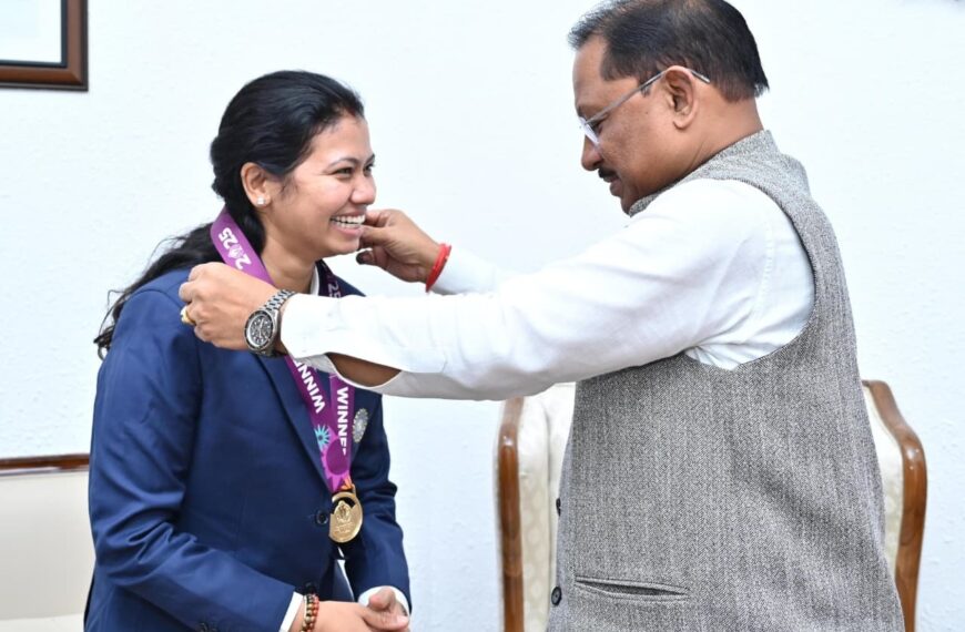 Women’s Cricket Team Physio Akanksha Satyavanshi&hellip;