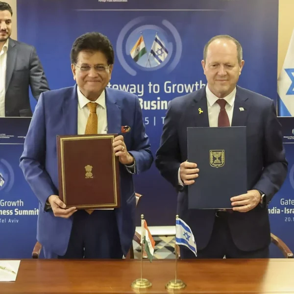 Goyal Hails Successful Israel Visit as Trade Talks Advance