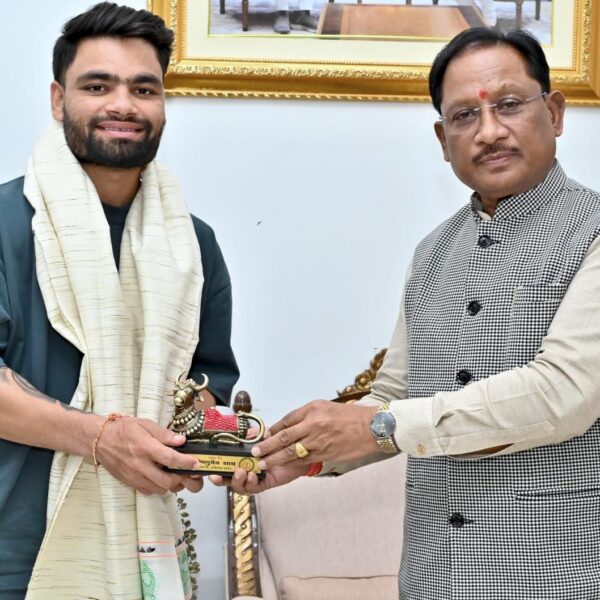 Indian Cricket Team Batsman Rinku Singh Pays Courtesy Call&hellip;