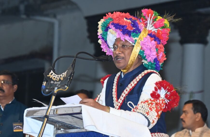 48th Rawat Nacha Festival: Chief Minister Vishnu Deo Sai attends event held at Lal Bahadur Shastri School ground Bilaspur …