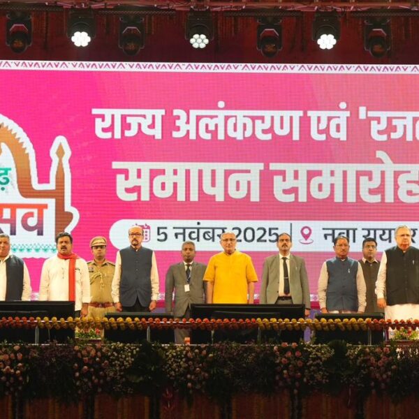Vice-President C. P. Radhakrishnan Graces Closing Ceremony of Chhattisgarh Rajat Mahotsav