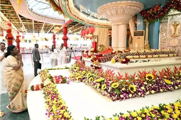 Sri Sathya Sai Baba inspired millions to follow path…