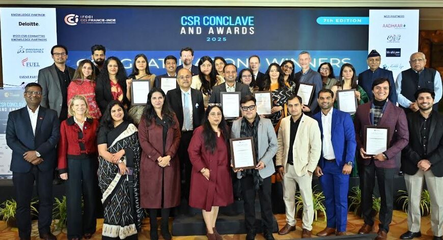 Indo-French CSR Excellence Celebrated at IFCCI's 7th Annual CSR Conclave & Awards