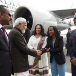PM Modi arrives in Ethiopia…