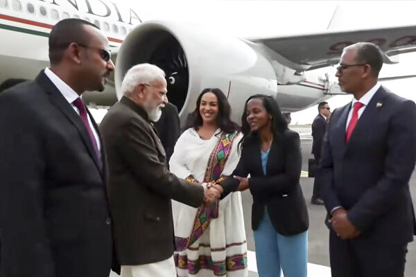 PM Modi arrives in Ethiopia on second leg of…