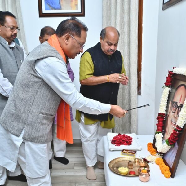 Chief Minister Vishnu Deo Sai pays tribute on the&hellip;