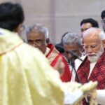 PM Modi attends Christmas service…