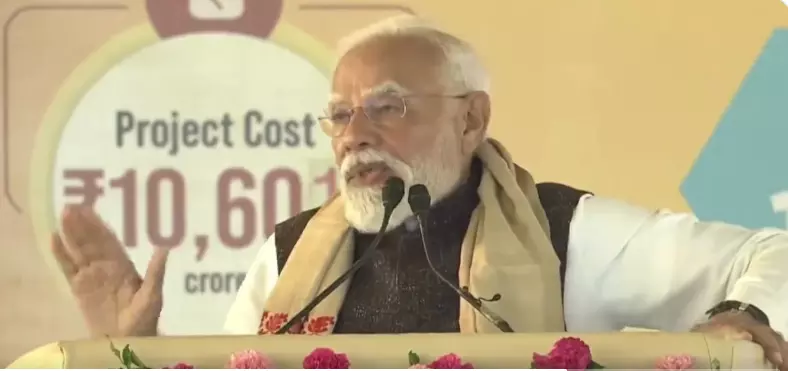 PM unveils Rs 10,601-cr fertiliser plant in Assam, unit to be commissioned by 2030