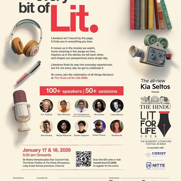 The Hindu Lit For Life 2026 Returns to Chennai&hellip;