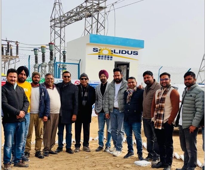 Solidus Achieves Milestone with Punjab's Biggest Solar Captive Project Again