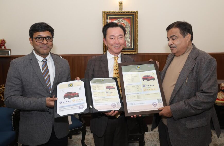 Vinfast VF 6 and VF 7 Achieve 5-Star Safety Certification from India's Bharat NCAP