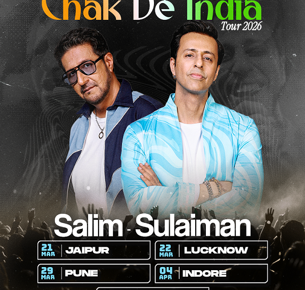 Percept Live in Partnership with Laqshya Media Group Announce Bollyboom's 'Chak De India Tour' with Salim-Sulaiman Honouring 33 Years of Iconic Music