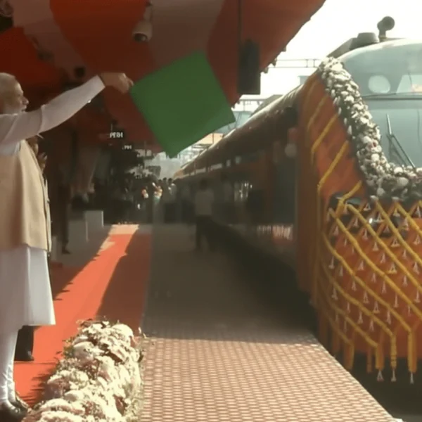 PM flags off India’s first Vande Bharat sleeper train&hellip;