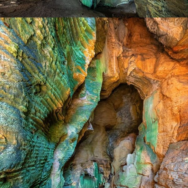 Unique “Green Cave” Discovered in Kanger Valley