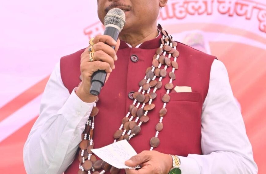 Mahtari Vandan Yojana Gives a New Dimension to Women Empowerment: Chief Minister Vishnu Deo Sai