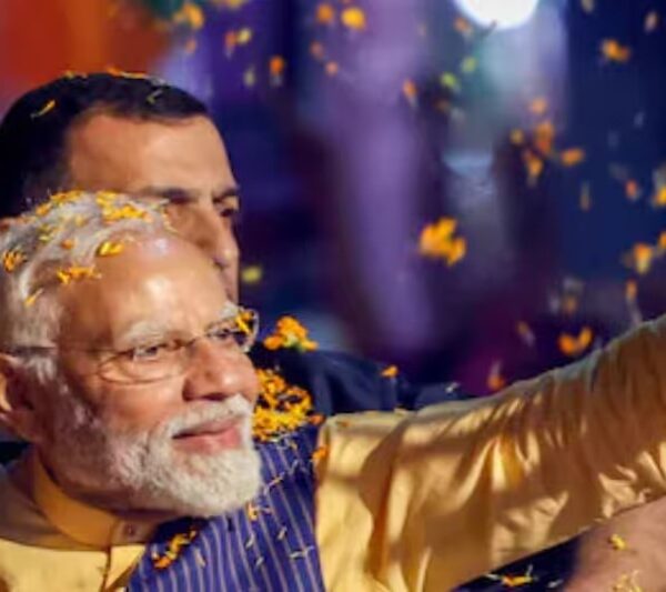 PM begins 2-day Assam visit with colourful roadshow