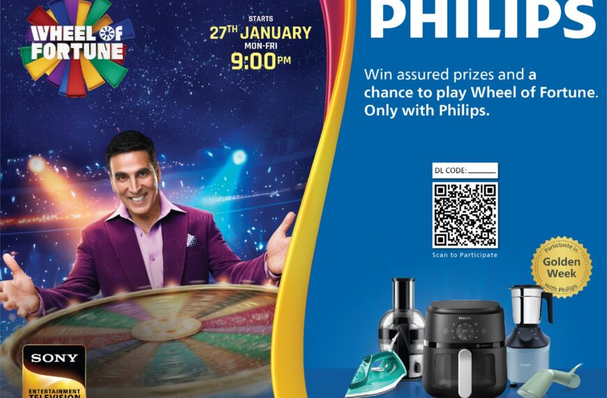 Philips Home Appliances Teams up with Wheel of Fortune, the No.1 Game Show Worldwide for a Nationwide Consumer Campaign
