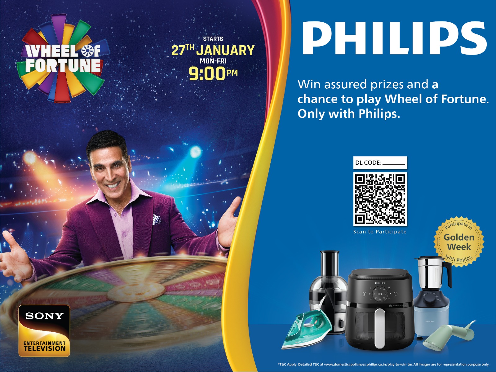 Philips Home Appliances Teams up with Wheel of Fortune,&hellip;