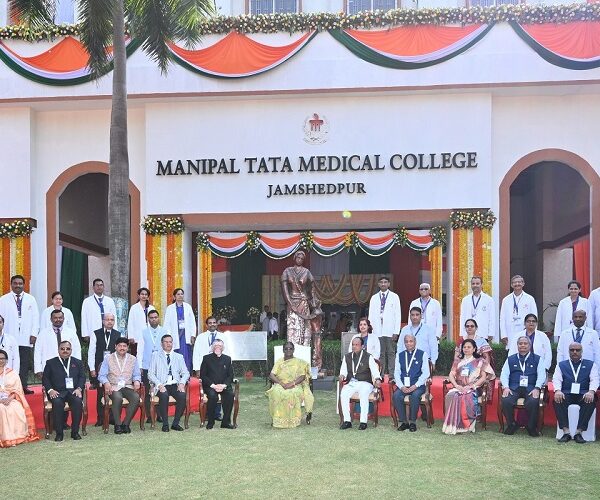 President of India Visits Manipal Tata Medical College, Jamshedpur