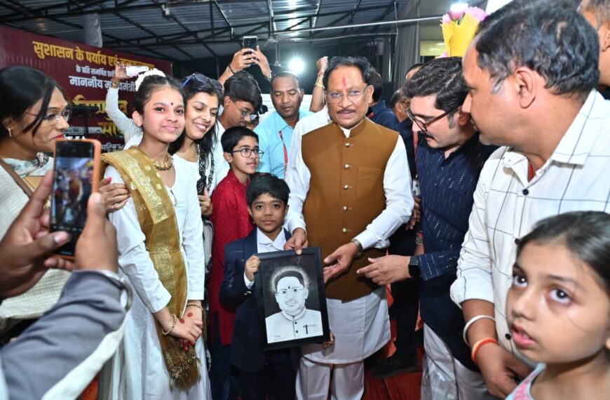 Chief Minister Vishnu Deo Sai receives warm wishes from the public, Chief Minister’s residence becomes a center of celebration on his birthday